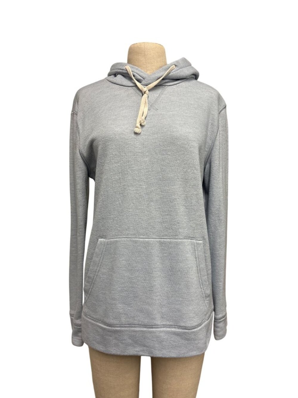 Express Light Blue Hoodie Medium M Soft Knit Kangaroo Pocket Casual Unisex Cool